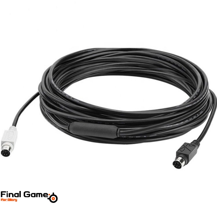 کابل افزایش دهنده 10 متری ویدئو کنفرانس لاجیتک