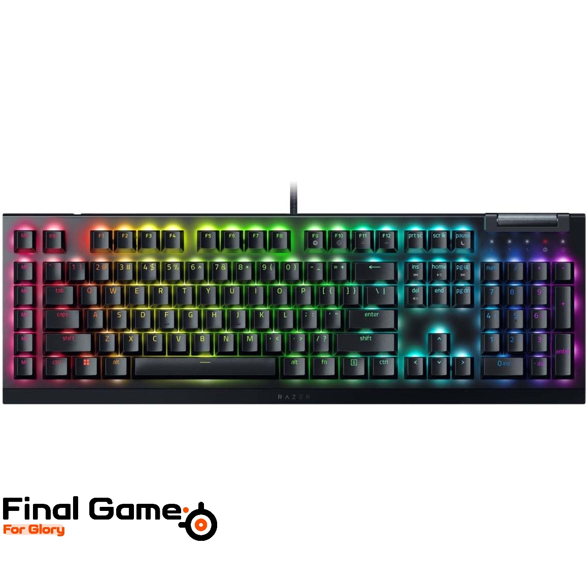 کیبورد گیمینگ ریزر مدل BlackWidow V4 X